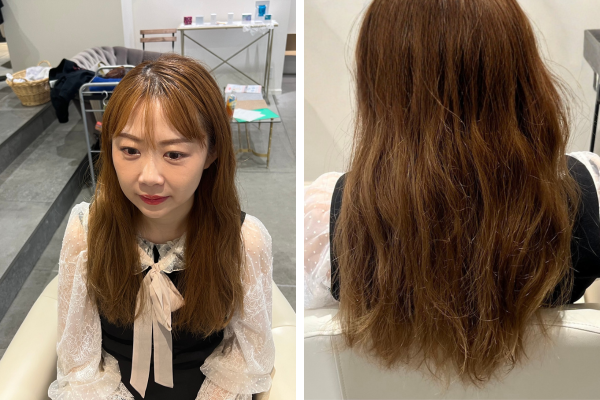 RISA 美髪矯正ビフォー画像1